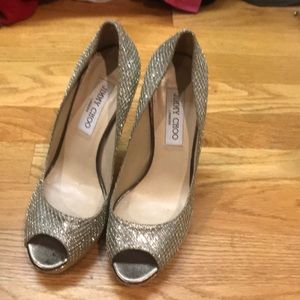 Jimmy Choo sparkle keels